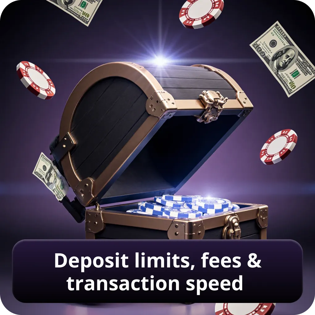 Deposit limits, fees and transaction speed at best PayPal casino UK