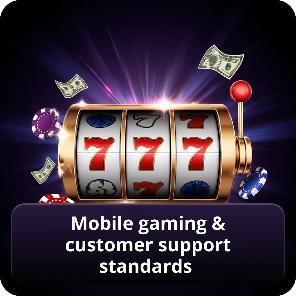Mobile gaming and customer support at international online casinos UK