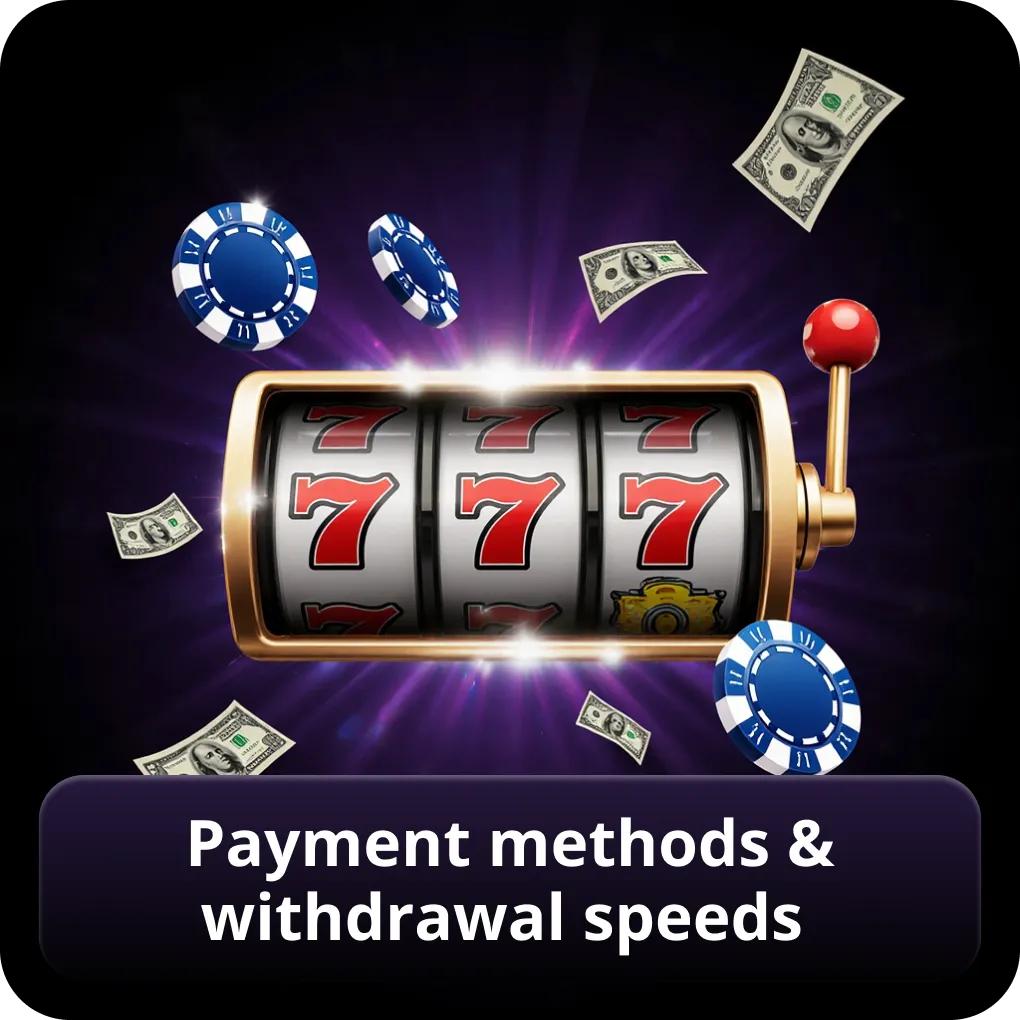 Payment methods and withdrawal speeds at non GamStop casinos UK