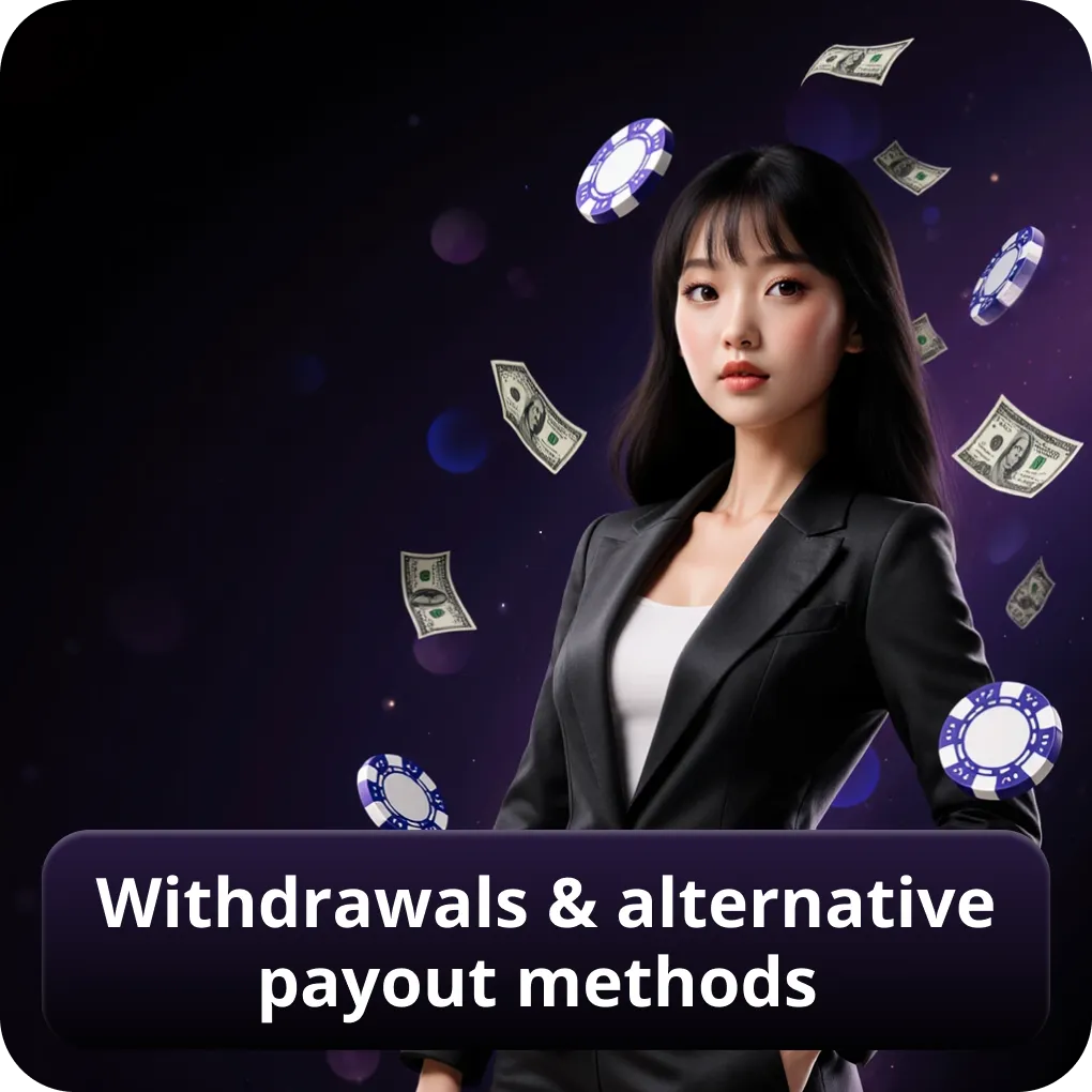 Withdrawals & alternative payout methods