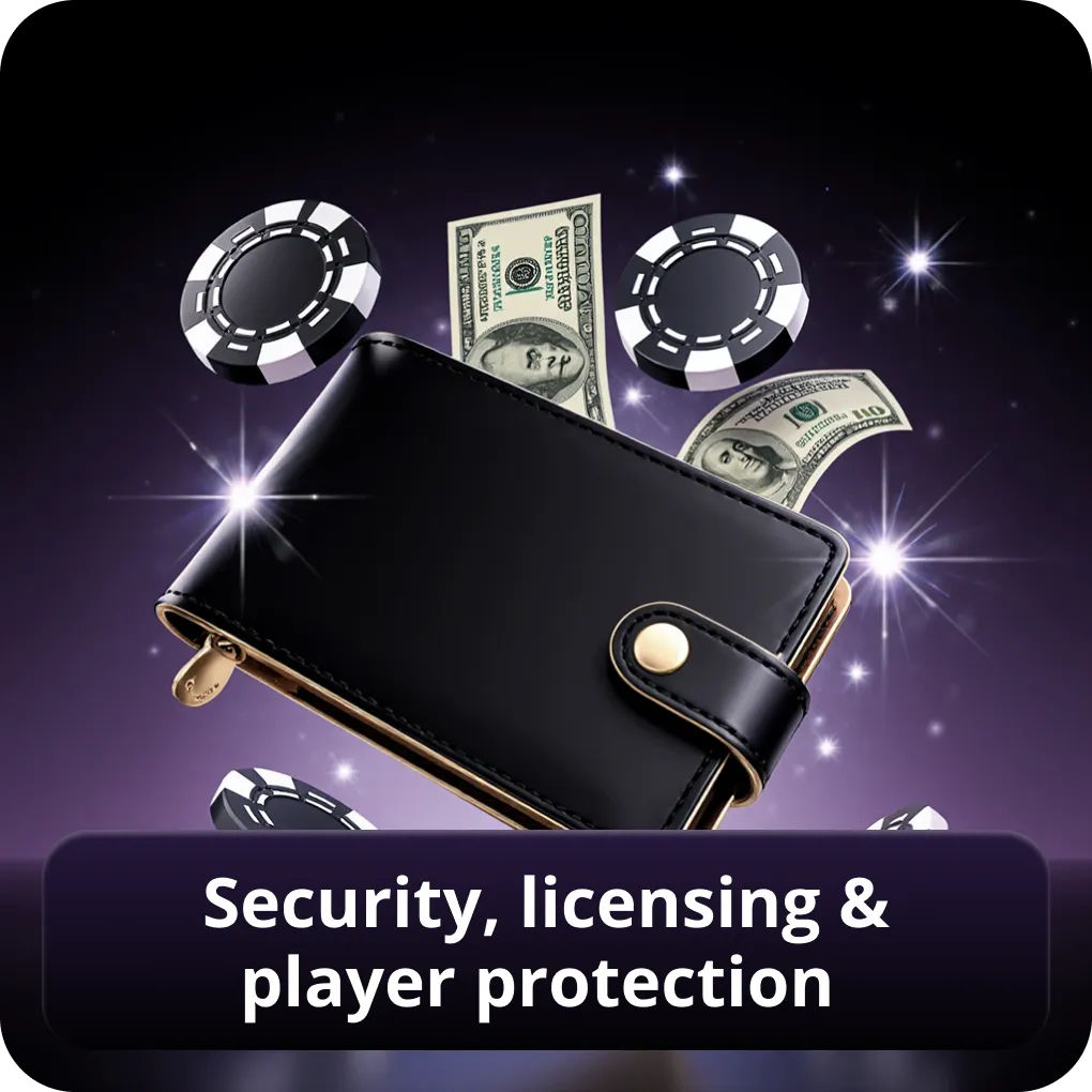 Security, licensing & player protection